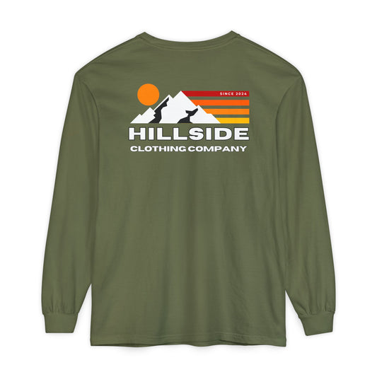 Retro Mountain Long Sleeve